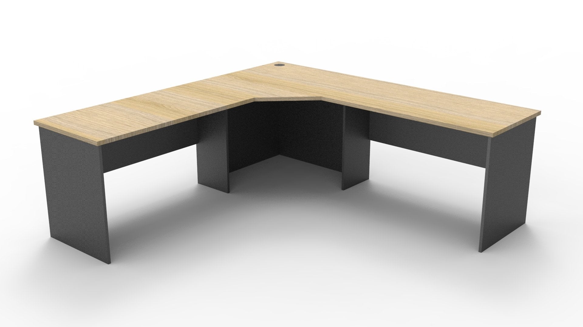 Rapid Worker Corner Workstation - Easy Office Furniture