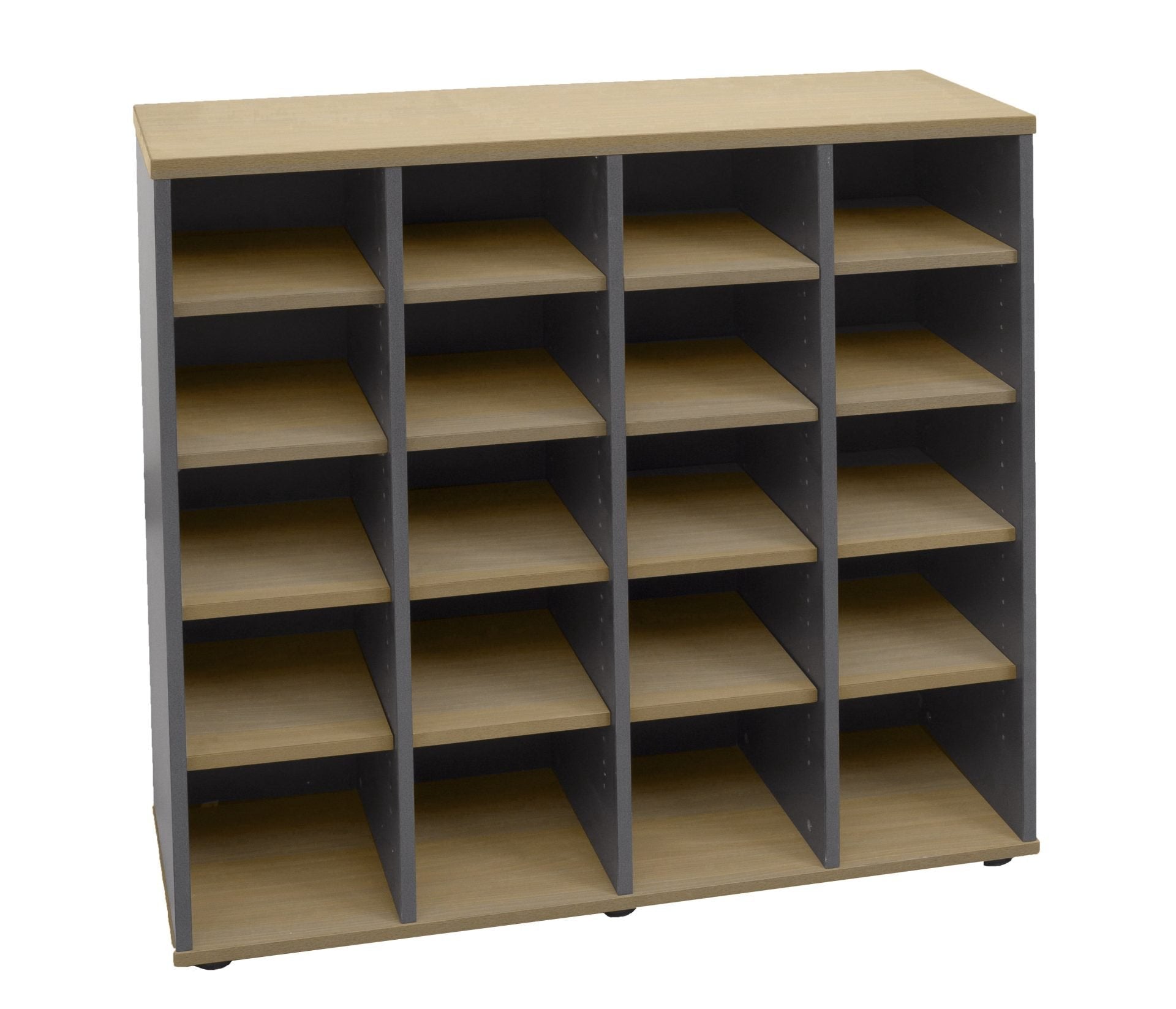 Rapid Worker Pigeon 20 Hole Storage Unit - Easy Office Furniture