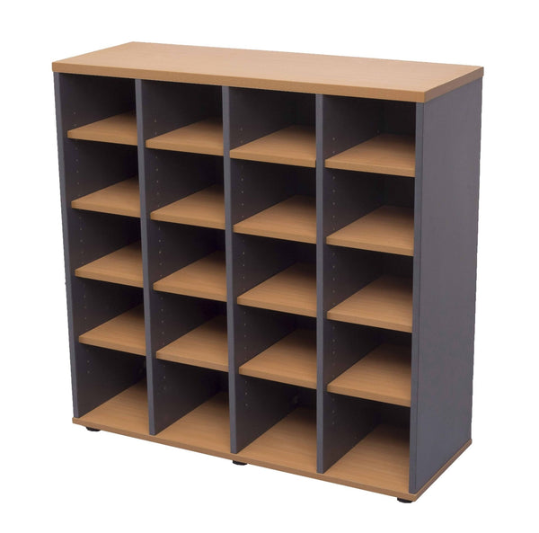 Rapid Worker Pigeon 20 Hole Storage Unit - Easy Office Furniture