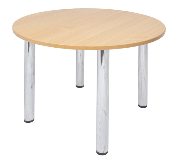 Rapidline Chrome Leg Round Table - Easy Office Furniture